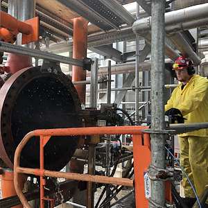 واتر بلاست لوله کارخانه جات